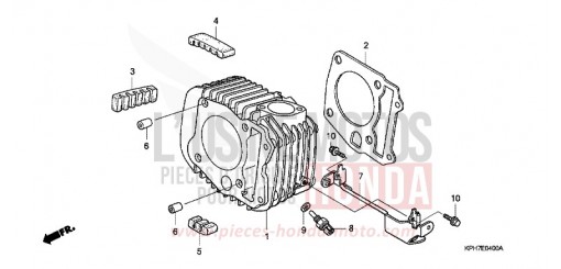 CYLINDRE ANF125T6 de 2006